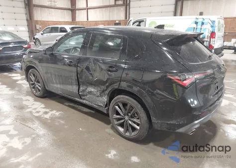 2025 Acura Adx A-Spec z USA, uszkodzony, nr VIN 3HDSA2H57SM702672